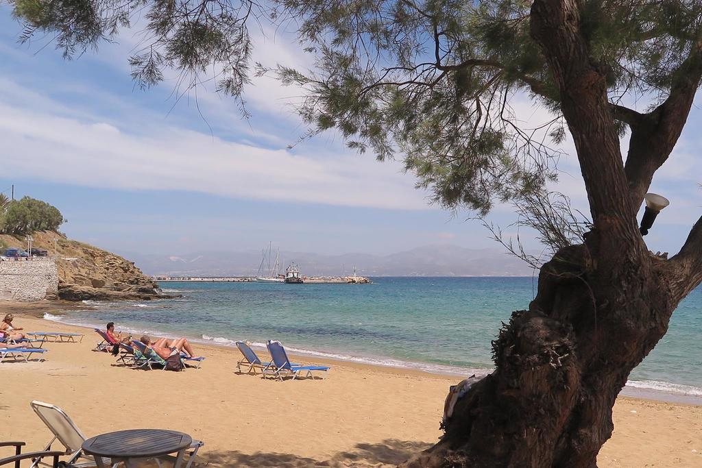 Villa San Dimitrio House On The Beach Логарас Экстерьер фото