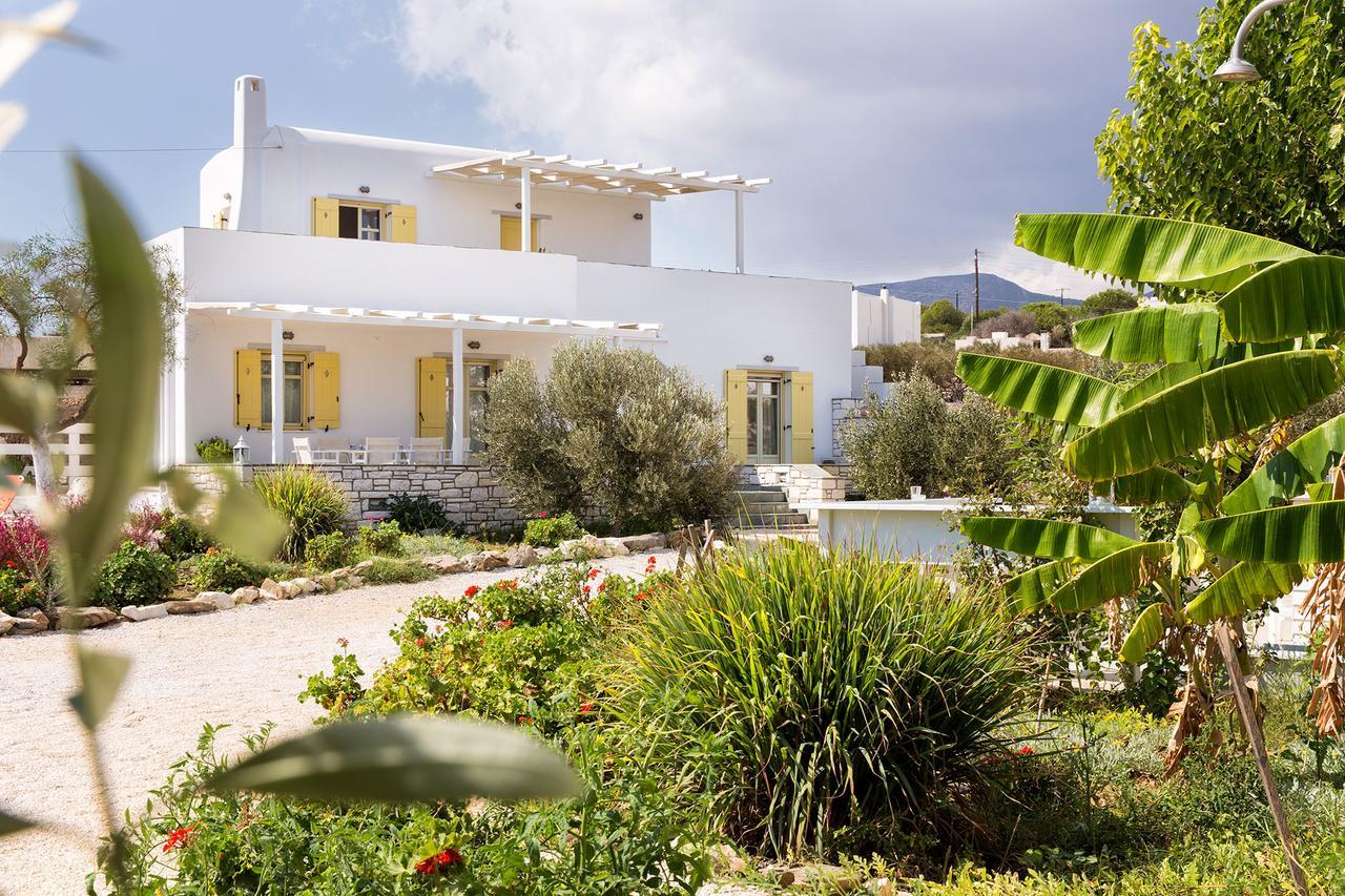 Villa San Dimitrio House On The Beach Логарас Экстерьер фото
